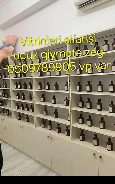 telefon sifarisi: Vitrinlərin hazırlanması xidməti - Mağaza, aptek, ətir, gözəllik — 1