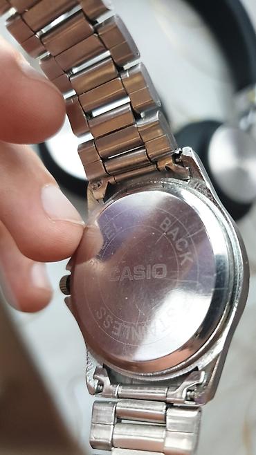 İşlənmiş, Qol saatı, Casio, rəng - Gümüşü — 4