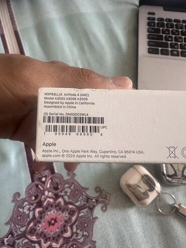 оптом наушник: Продаю AirPods 4 с шумоподавлением. Оригинал!!! Гарантия еще