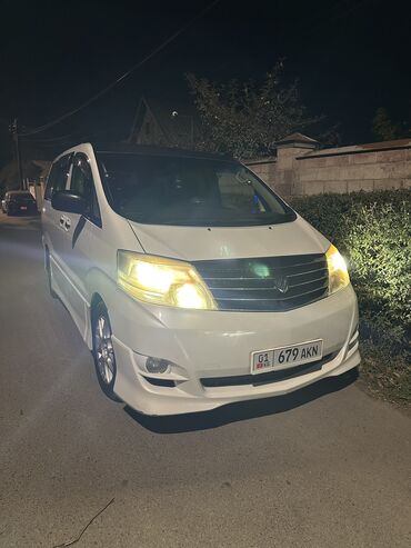 авто гаражное хранение: Toyota Alphard: 2005 г., 3 л, Автомат, Газ, Вэн/Минивэн