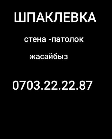 Шпаклевка стен, Шпаклевка потолков Больше 6 лет опыта