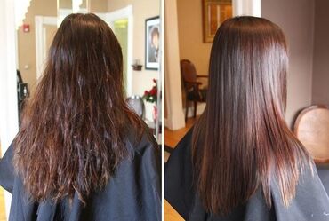 ziyafət saç düzümləri 2023: Evdə keratin, keratin botoks, olunur əlaqe üçü. Dm