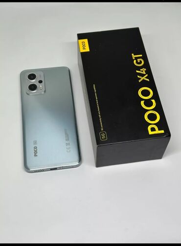 Poco: Poco X4 GT, Б/у, 256 ГБ, цвет - Серый, 2 SIM