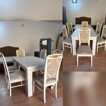 Masa və oturacaq dəstləri: Masa dəsti satılır 220₼. Tam ideal vəziyyətdə.Ünvan Müşfiq. Fatimə99