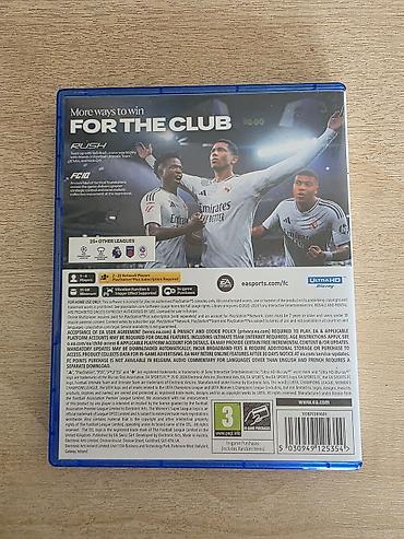 pc disk: ​PS5 üçün orijinal oyun. ​Oyun EA Sports FC25 — 36 AZN (dükanda 73 — 2