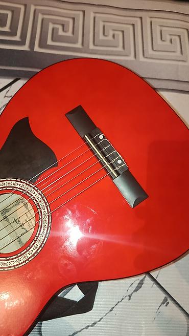 Гитары: Классическая гитара Leqat 39 размера (классическая, 6 струн), красный — 7
