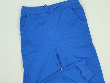 reserved skórzane spodnie: Spodnie dresowe, SinSay, 10 lat, 134/140, stan - Dobry