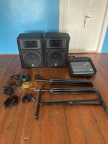 marshall kalonka: Yamaha səs avadanlığı komplekti Tərkib: - 2 ədəd Yamaha passiv — 1