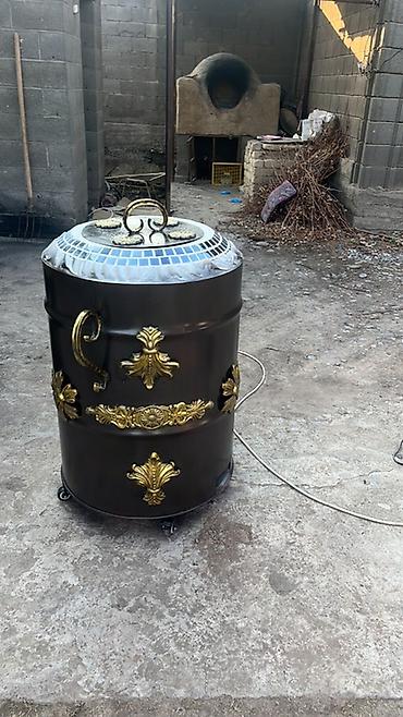 оборудование для выпечки булочек: Тандыр-печь на колесах с декоративной облицовкой Описание: - Уличная — 3