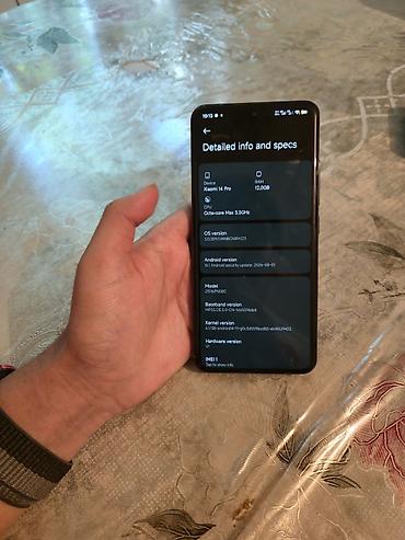 meizu 15: Xiaomi, 14 Pro, Б/у, 256 ГБ, цвет - Черный, 2 SIM — 2