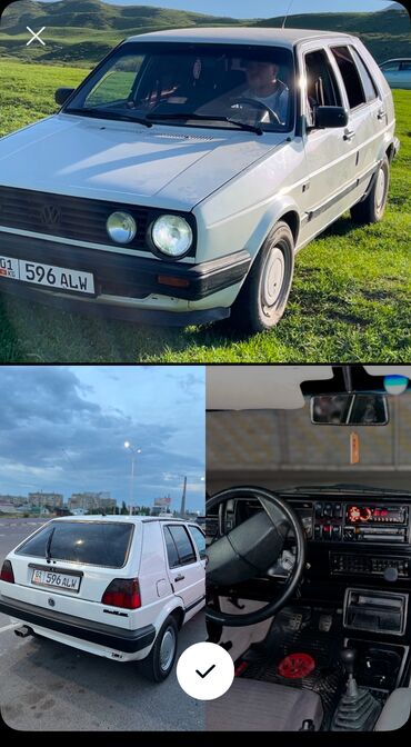 Volkswagen: Volkswagen Golf: 1990 г., 1.8 л, Механика, Бензин