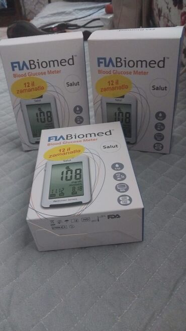 FIABiomed Blood Glucose Meter, qan şəkərinin səviyyəsini evdə