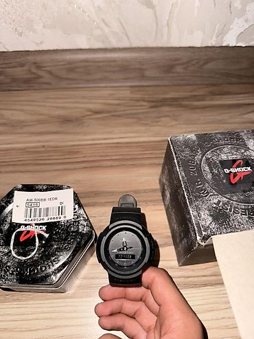 samsung смартфон: CASIO G-SHOCK AW-500BB-1EDR — классические ударопрочные часы серии — 5