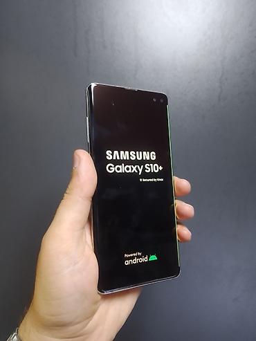 samsun a23: Samsung Galaxy S10 Plus, 128 GB, rəng - Qara, Simsiz şarj — 1