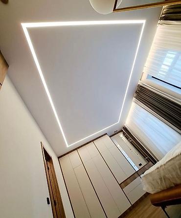 Натяжной потолок: Натяжной потолок Глянцевое, Матовое, 3D потолки Гарантия, Бесплатная консультация, Бесплатный замер — 14