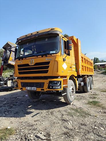 чистокровный тай: Самосвал SHACMAN F3000, оранжевый, колесная формула 6×4. Основные — 3