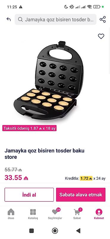 qoz biwiren: ORVICA qoz formalı peçenye bişirən aparat 33 e almisam 23 manata — 2