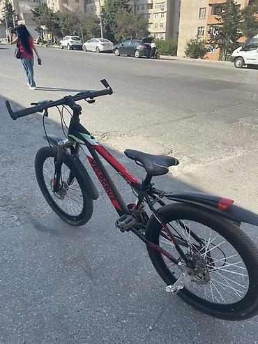 velosiped kreditle: Velosiped 24 lük. Az işlənib, heç bir problemi yoxdur. 10 skorus — 4