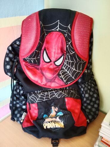 original dresovi za decu: Spiderman ranac anatomski original sa ledenim ojačanjjem. Korišćen
