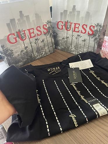 Футболки: GUESS qadın T-shirtləri - Brend: GUESS Los Angeles - Material: üzvi — 6