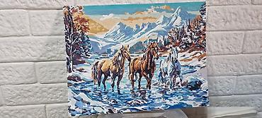 Настольные игры: Продаю готовую новую алмазную мозаику ручная работа цена окончательная — 5