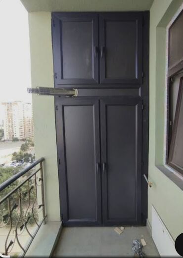 Mebellərin yığılması: Пластиковые шкафы для балконов, лоджии, блоков, для улицы, для — 9