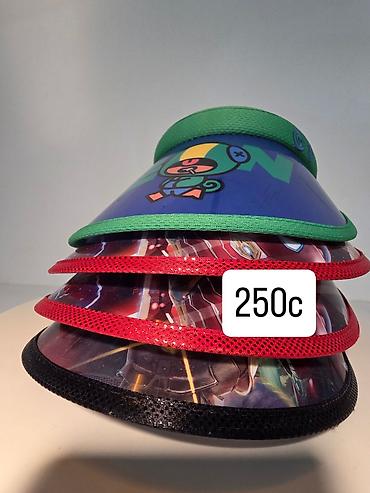 Солнцезащитные очки: 🌞 Детская солнцезащитная кепка-козырёк Новая, ни разу не носили Хорошо — 1