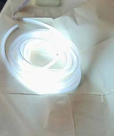led лента: LED neon işıq lenti – soyuq ağ rəng Led işıq şlanq formasında - Növ — 3