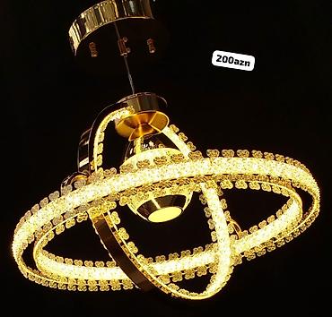lüstr: Çılçıraq, 10 və daha çox lampa, Xrustal — 3