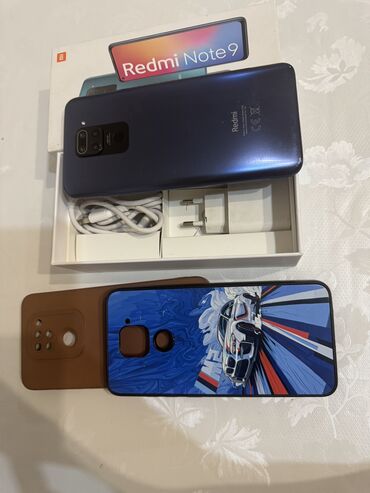 карты памяти raspberry pi для видеорегистратора: Redmi, Redmi Note 9, Б/у, 128 ГБ, цвет - Синий, 2 SIM
