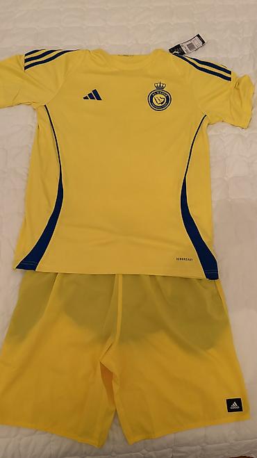 Kişi geyimləri: İdman dəsti, Adidas, M, rəng - Sarı — 5