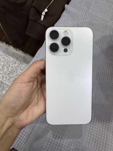 камеры с датчиком движения: IPhone 15 Pro Max, Колдонулган, 512 ГБ, White Titanium