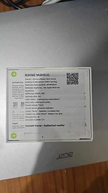 Audio: Yeni Simsiz (Bluetooth) Qulaqcıqlar, Apple, rəng - Ağ — 5