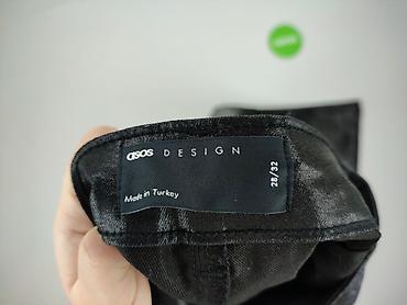 botki na platformie h: ASOS Design, Spodnie materiałowe damskie, rozmiar S — 4