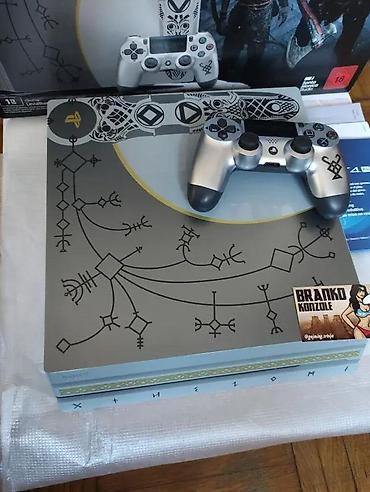 PS4 (Sony Playstation 4): 🎮⚔️ PS4 PRO 1TB – God of War Limited Edition 📞 Ako vam odgovara ponuda — 4