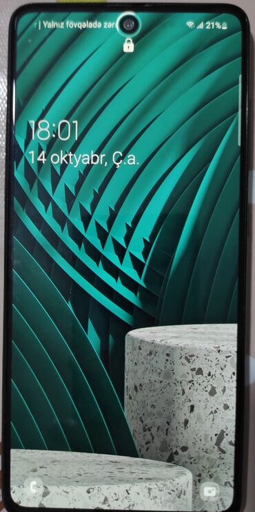 gps izleme: Samsung Galaxy A51, rəng - Qara, Barmaq izi
