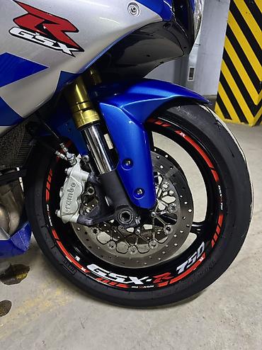 Мотоциклы: Спортбайк Suzuki, 750 куб. см, Бензин, Взрослый, Б/у — 6