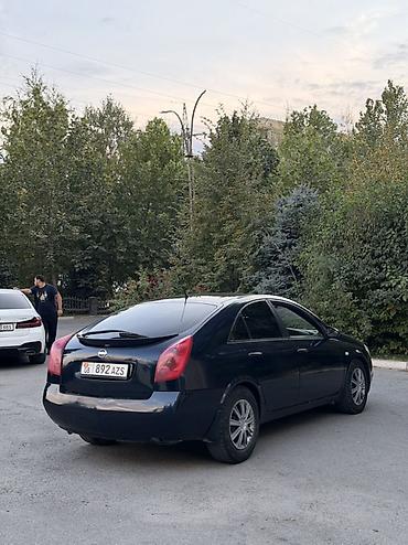 Унаа сатуу: Nissan Primera: 2003 г., 1.6 л, Кол менен иштөөчү, Бензин, Хетчбек — 4