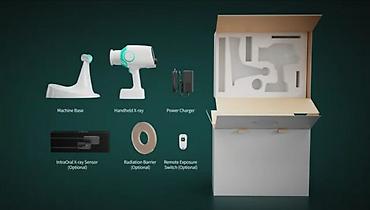 Медицинское оборудование: Рентген аппарат X-Ray (HANDHELD X-RAY), с подставкой. Новое — 8