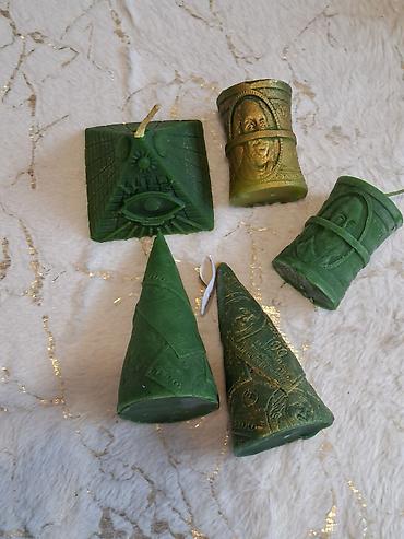 Şamlar: Şam Dairəvi, Arı mumu — 10