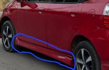 хонда фит обвесы: Комплект Honda, 2003 г., түсү - Кызыл, Колдонулган, Өзү алып кетүү