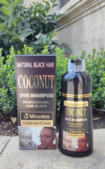 Saçlara qulluq: Coconut Saclari mualice ederek qaraldan şampun, saçınızı 5 dəqiqə