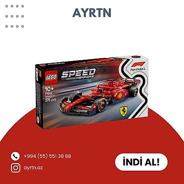 Konstruktorlar: LEGO Speed Champions – Ferrari SF-24 konstruksiya dəsti - Model — 1