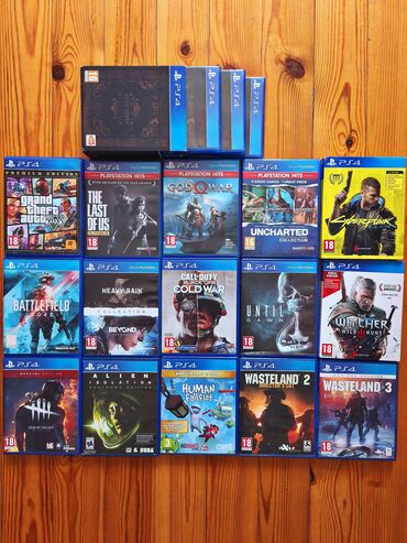 gta 5 diskinin qiymeti: PS4 Dark Souls Trilogy - 70azn PS4 GTA V - 25azn PS4 Last of Us 1