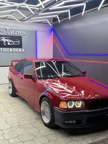 бмв красный: BMW 3 series: 1992 г., 2.5 л, Механика, Бензин, Седан