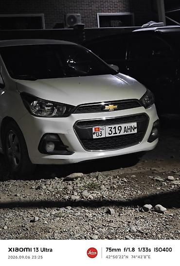spark 1: Chevrolet Spark: 2016 г., 1 л, Автомат, Бензин, Хэтчбэк — 2
