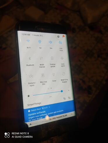 s7 edge ekrani in Azərbaycan | SAMSUNG: Samsung Galaxy S7 Edge | 32 GB rəng - Boz | Qırıq, Çatlar, cızıqlar, Sensor