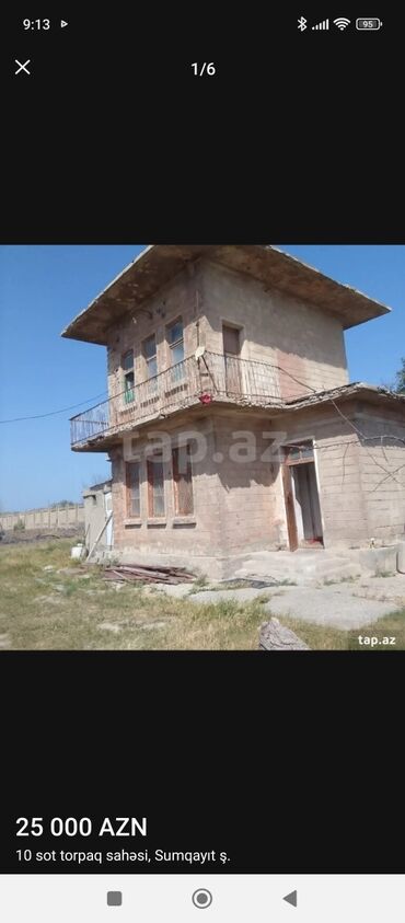 sumqayıtda kreditlə evlər: Sumqayıt, 80 kv. m, 4 otaqlı, Qaz, İşıq, Su