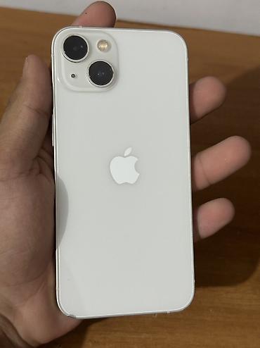 Apple iPhone: IPhone 13, Б/у, 256 ГБ, Белый, Чехол, 76 % — 3