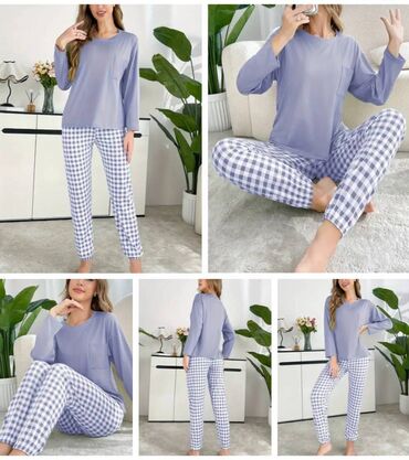 Ev geyimləri, pijamalar: Xanımlara və bəylərə uyğun əla, yüngül və tez quruyan pijamalar. Satış — 9